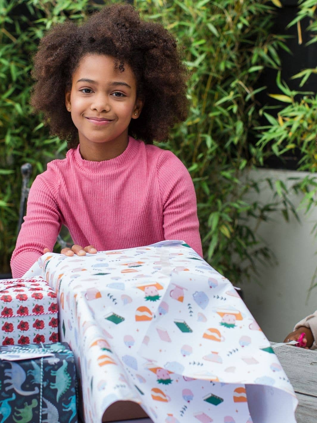 Curlicue – wholesale Flat wrap – Reader's Delight wrapping paper - sustainable & eco-friendly5