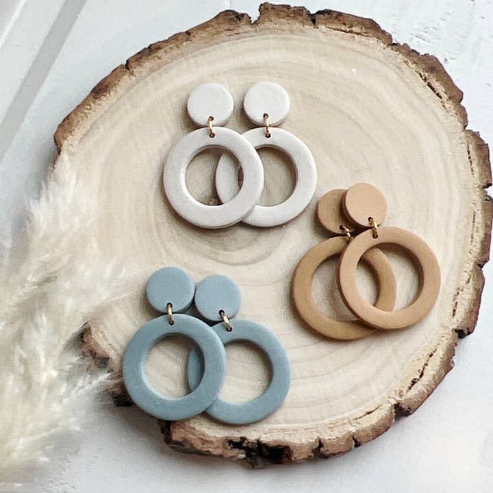 Courage & Calling - Wholesale Dangle Earrings - Circle Cutout Dangles4