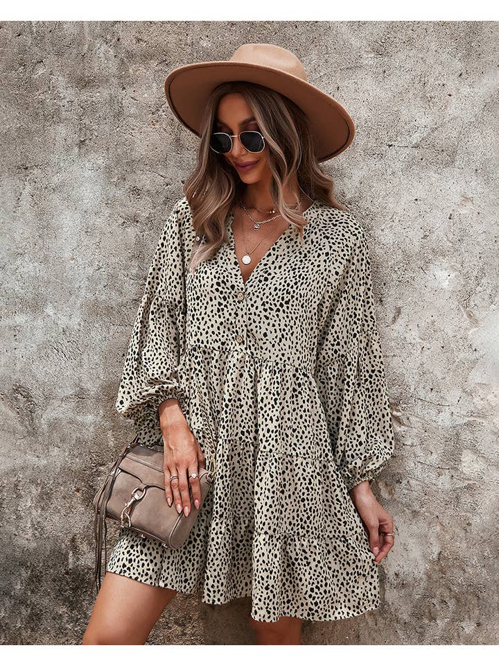 Ocean Babe Swimwear - Wholesale Dress - Women's - Leopard Print Dress(BIG SALE)