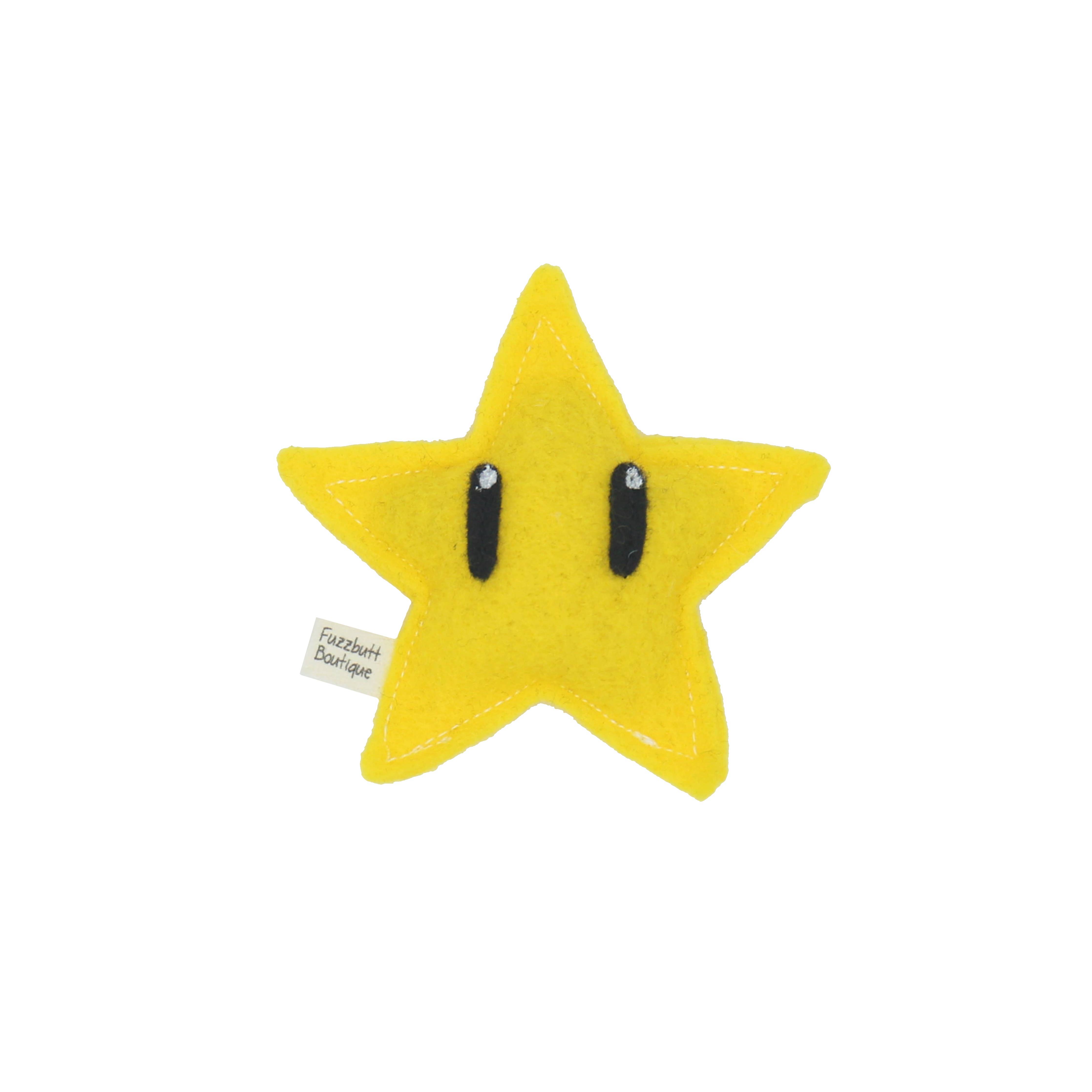 Fuzzbutt Boutique LLC – Engroshandel Legetøj - Kat – Super Star -Filt Catnip Toy