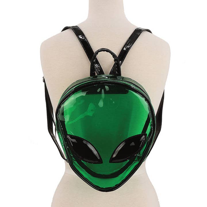 COMECO INC – wholesale Backpack – Women's – IRIDESCENT ALIEN HEAD BACKPACK6
