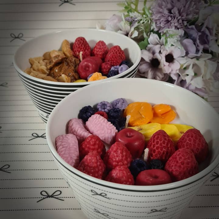 LES TRÉSORS DE LÉNAH - Wholesale Novelty Candle - candle cup effect fruit cereal1