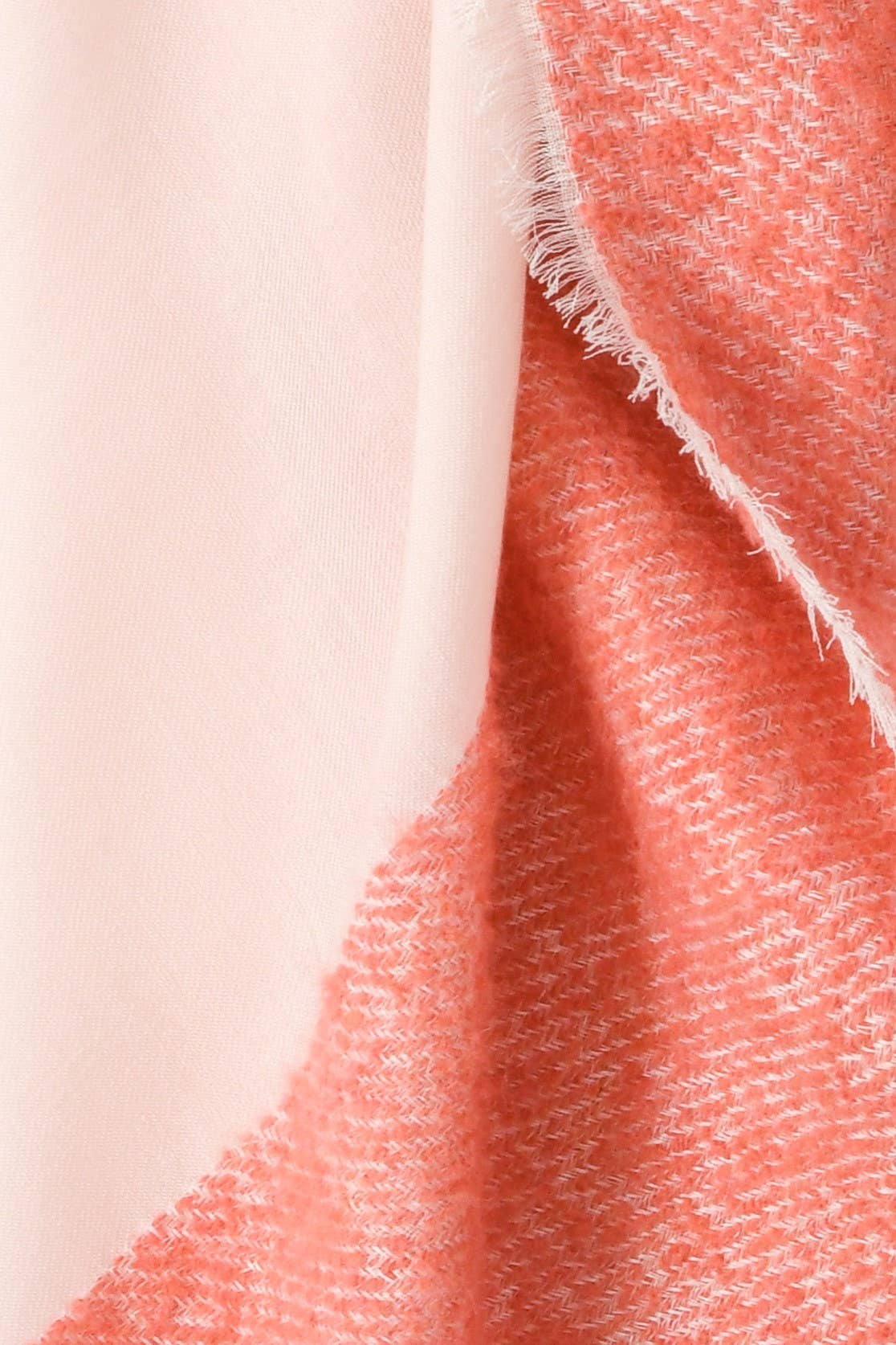 Abstract - Wholesale Scarf - Women's - Wool blend scarf with bouclé details15