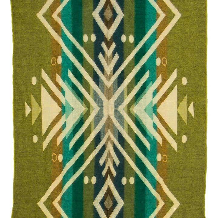 EcuaFina – wholesale Throw blanket – Mini Alpaca Blanket - Imbabura Green - 110 X 185 cm1