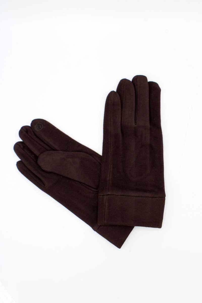 Hologramme Paris - Wholesale Gloves - Unisex - Polyester gloves, assorted colors, tactile fingers4