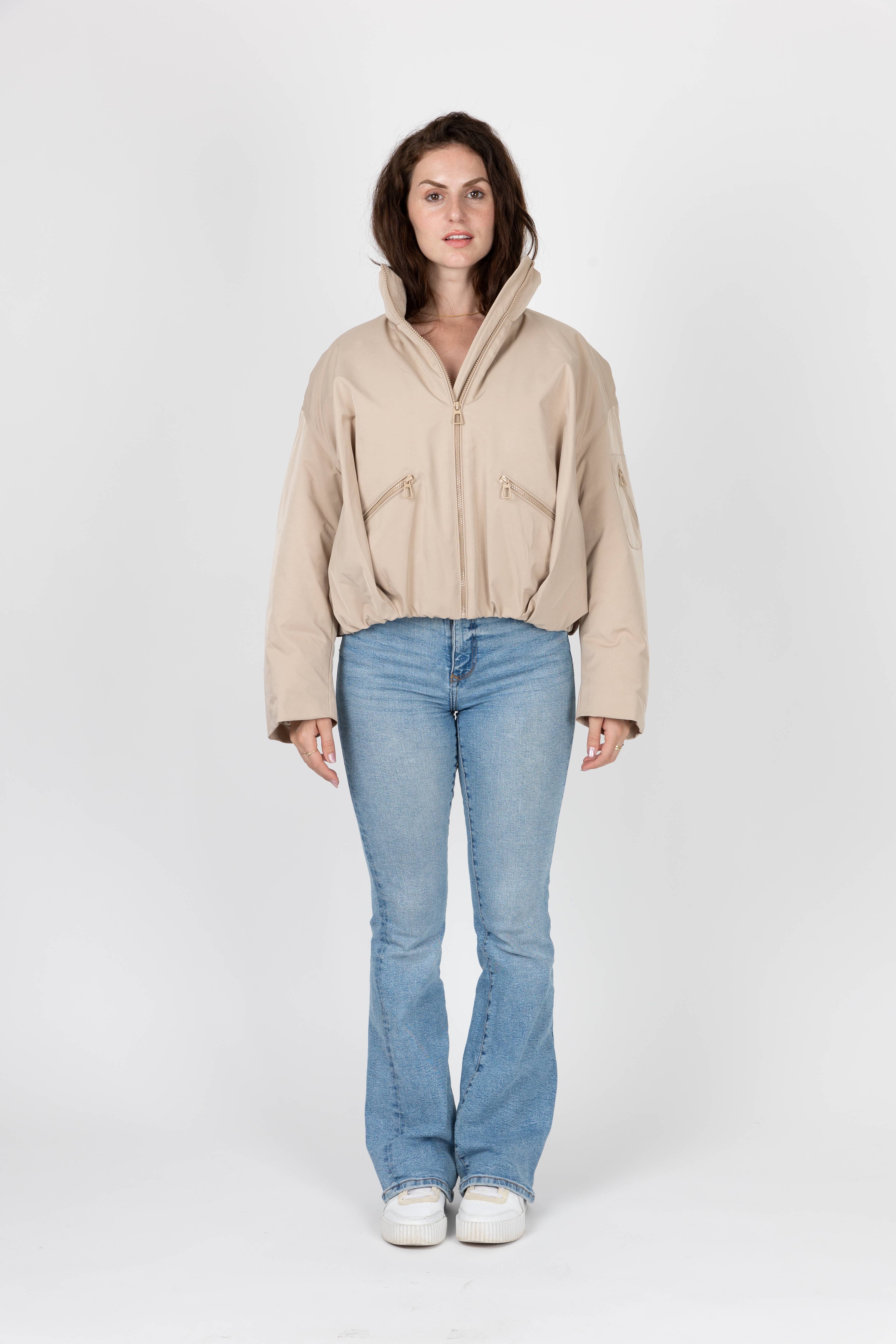 KZELL PARIS - Wholesale Raincoat - Women's - WATERPROOF BUBBLE-EFFECT JACKET0