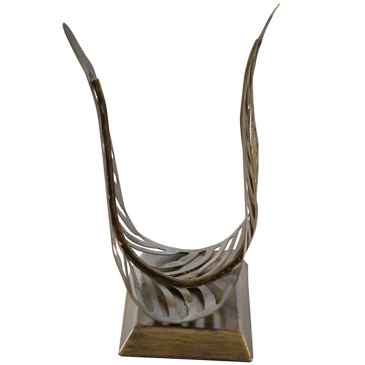 Park Designs - Wholesale Napkin Holder - Leaf Napkin Holder - Antique Brass2