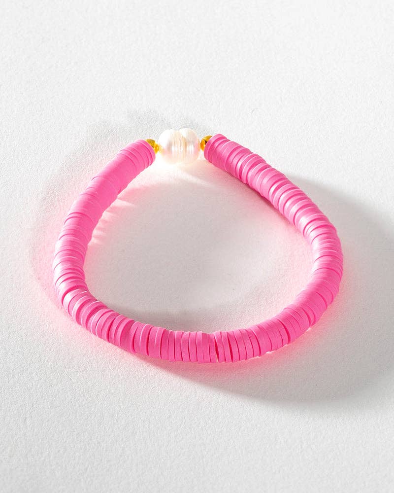 Greenwood Designs - Wholesale Beaded Bracelet - Pearl Pop Heishi Bead Bracelet1