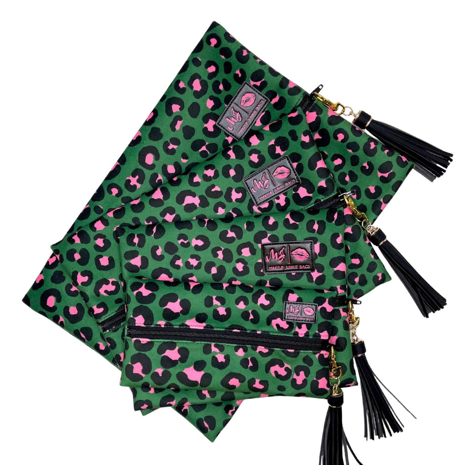 Makeup Junkie Bags - Vente Trousses de maquillage/cosmétique - Kelly Léopard1