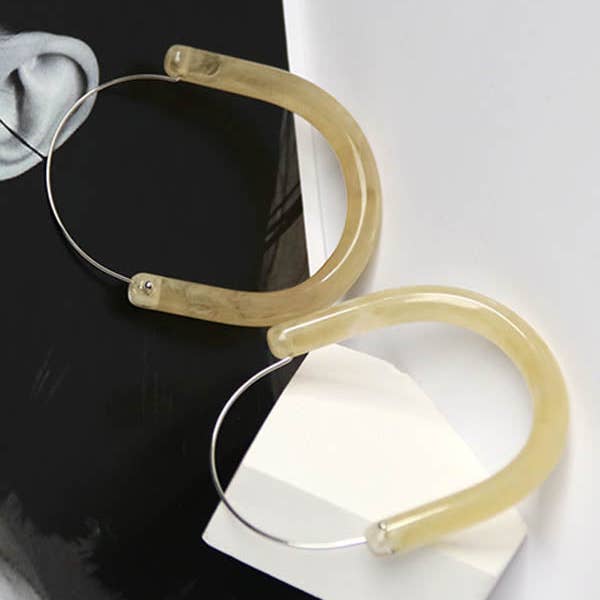 Sheer Trend - Wholesale Hoop Earrings - Geometric Rings Accessories9