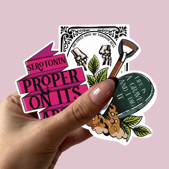 Bring me the Horizon Sticker Pack for wholesale by Rebel Yell Design