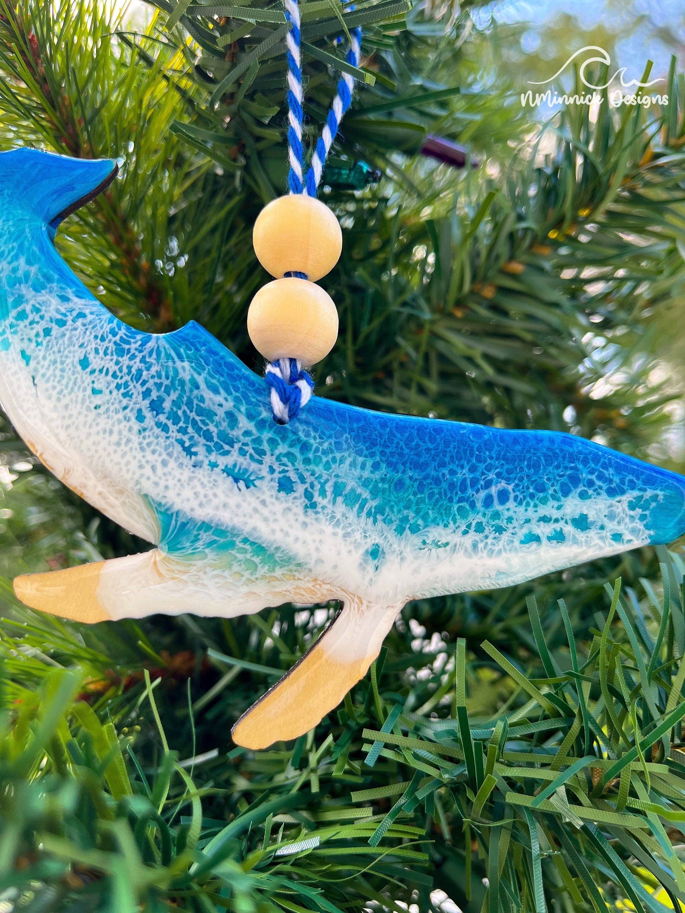 NMinnick Designs - Wholesale Ornament - Humpback Whale Beach Ornament5