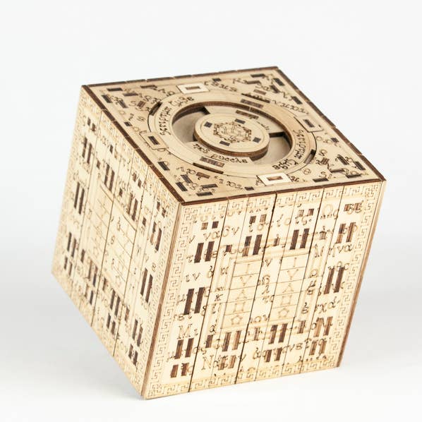 NKD Puzzle – Engroshandel Puslespil - Voksen – Opbygget puslekasse "SCRIPTUM CUBE"2