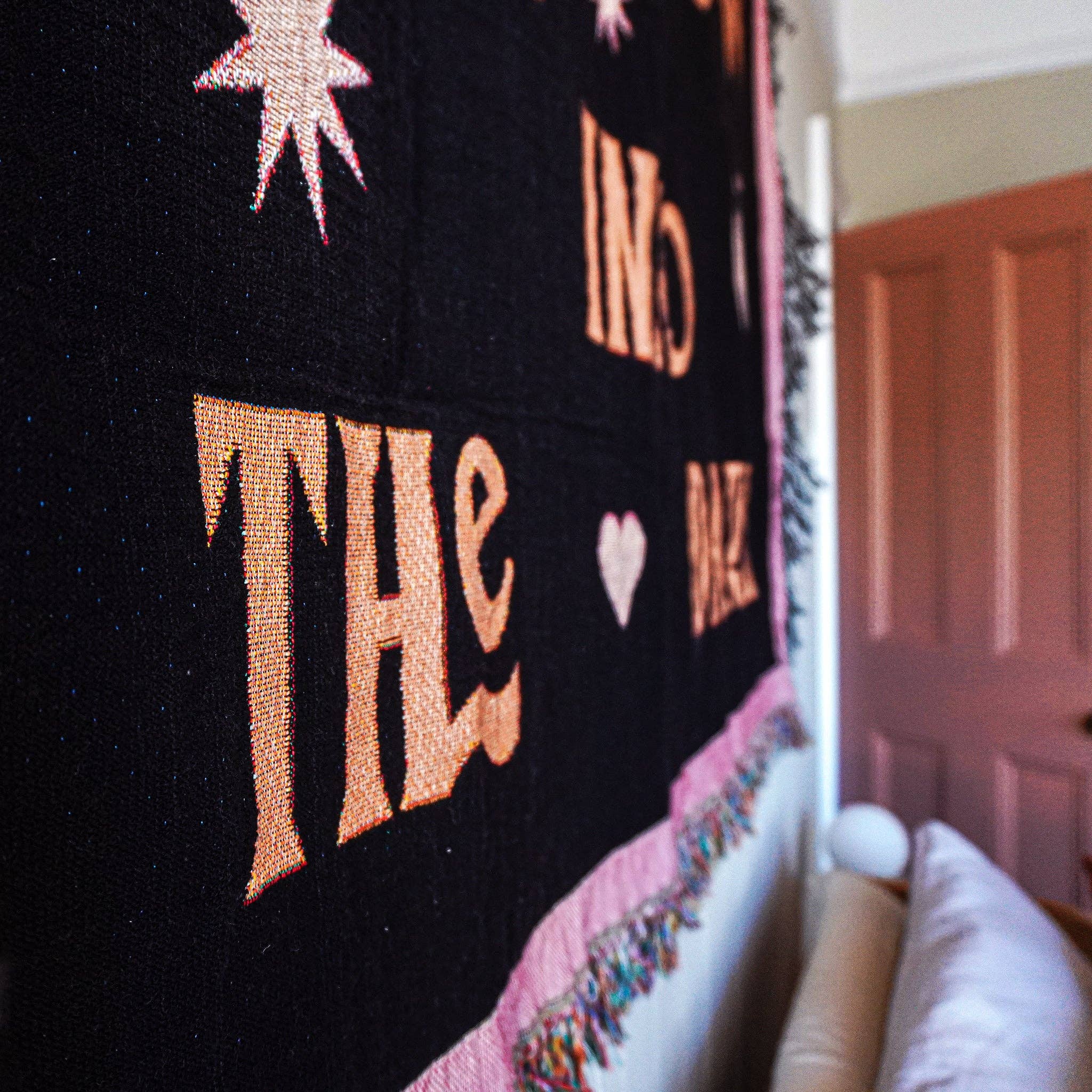 Telegramme Paper Co. - Wholesale Throw Blanket - I Will Follow You Limited Edition Woven Jaquard Blanket16