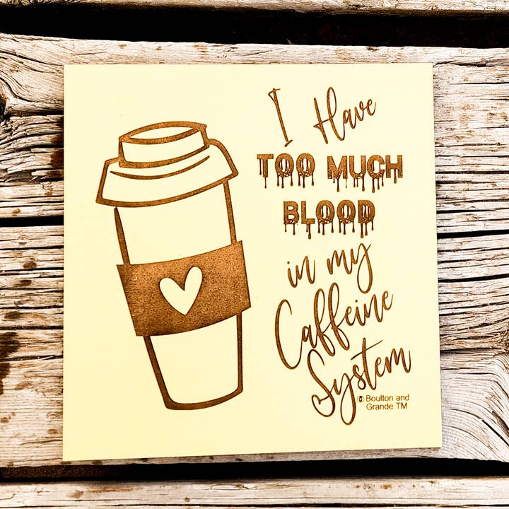 Necesita cafeína para venta al por mayor de Boulton and Grande