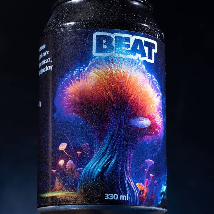 BEAT Raspberry Nootropic Brain Drink. Clean Focus, No Crash for wholesale by NutriBoom