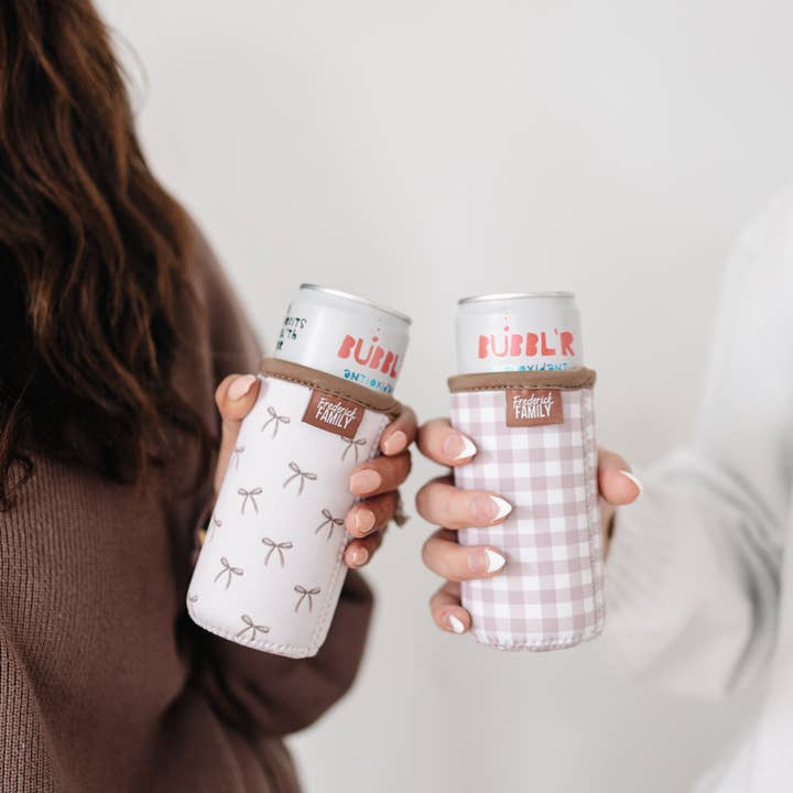 Frederick Family Co. - Wholesale Drink Huggers & Koozies - Slim Can Drink Sleeves- Reusable Neoprene Coolers with Aesthetic Patterns, 12oz Skinny Can Holder for Seltzer Energy Drinks14