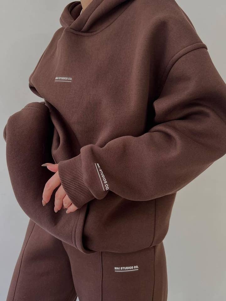 Lily Clothing - Wholesale Top & Pant Set (NOT Loungewear) - Women's - FLEECE FASHION THICK PANTS SPORT TWO-PIECE SET11