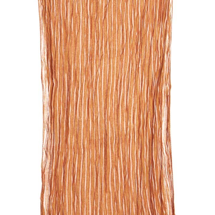 halo and swan - Venta al por mayor Bufanda - Mujer - Paris Stripe-Tangerine Permiso Bufanda