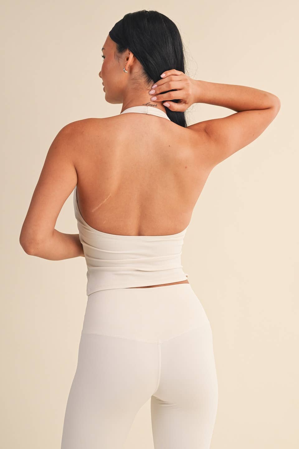 KIMBERLY C - Wholesale Athletic Top - Women's - Plunge Halter Tank48