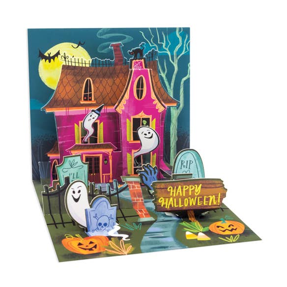 Happy Haunted House for wholesale by Up With Paper