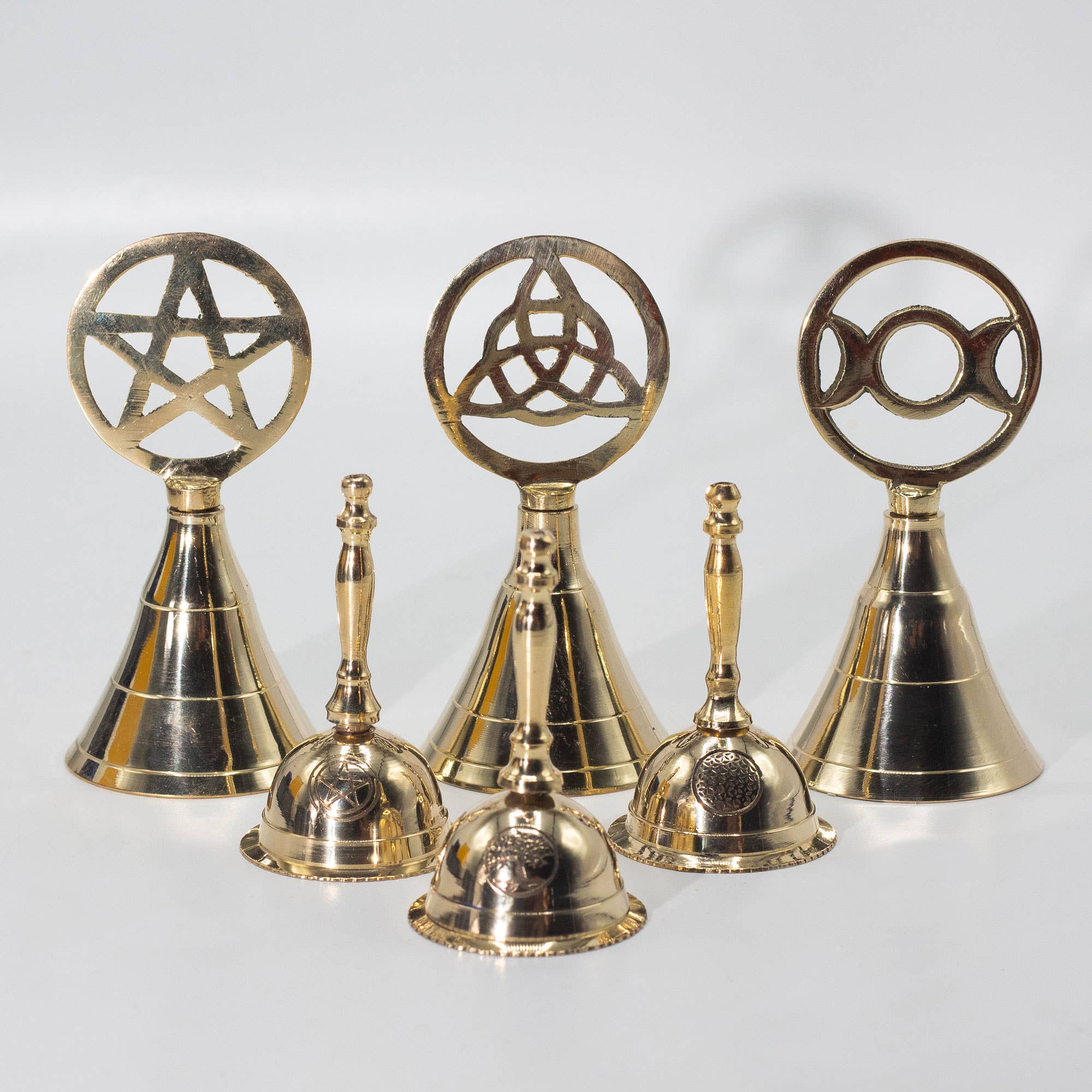 AWGifts Europe - Wholesale Bell - 4xWholesale Altar Brass Bells7