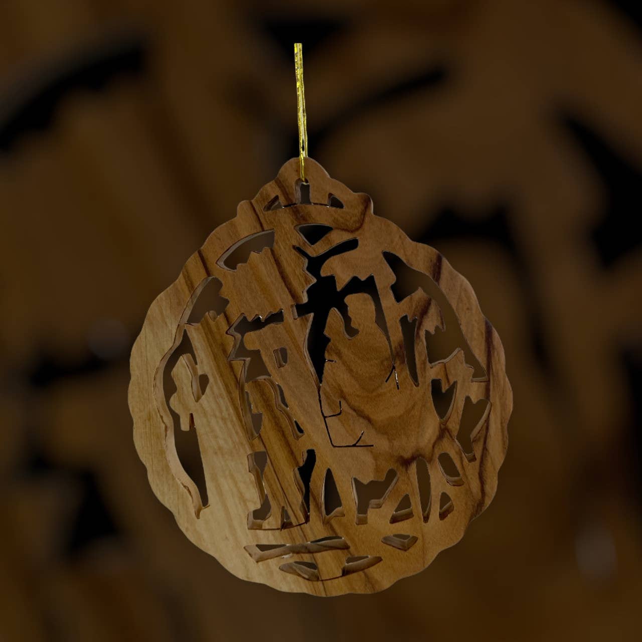 Holy Land Imports - Wholesale Ornament - Wisemen Bringing The Gifts On Camels1