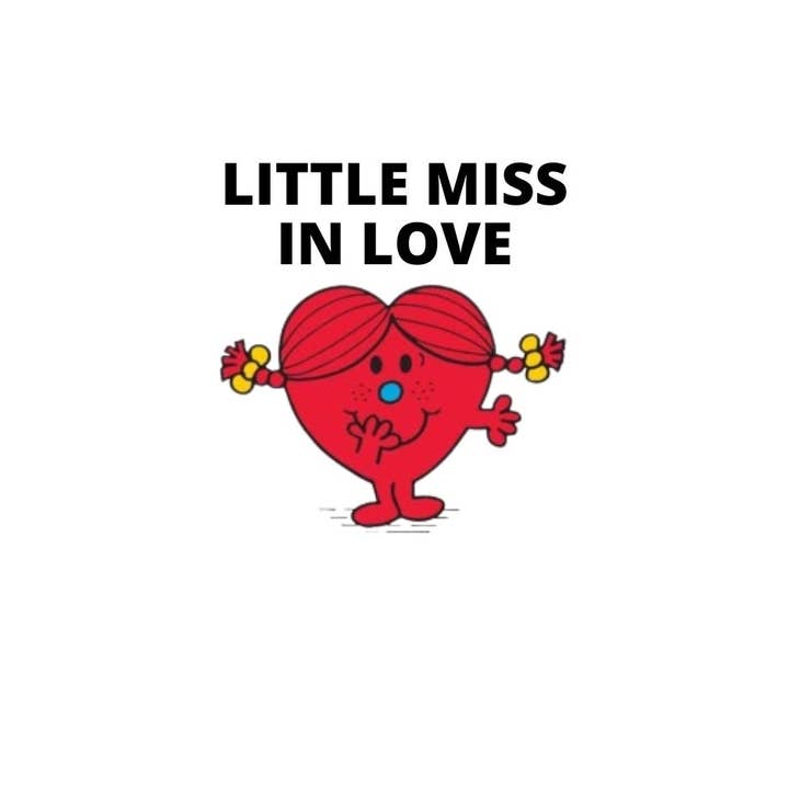 Kleine Juffrouw Verliefd Decal Stickers voor wholesale door mmnStudios