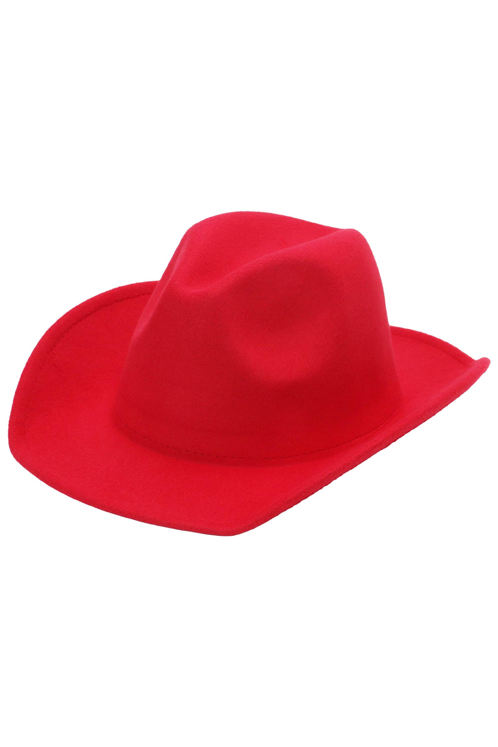 Cap Zone – wholesale Cowboyhatt - Unisex – Solid Plain Taco Brim Filthatt Cowboyhatt11