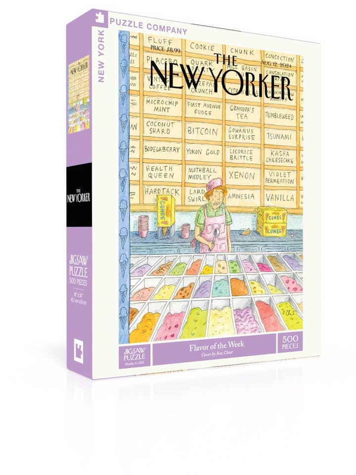 Flavor of the Week - 500 Piece Jigsaw Puzzle for wholesale by New York Puzzle Company