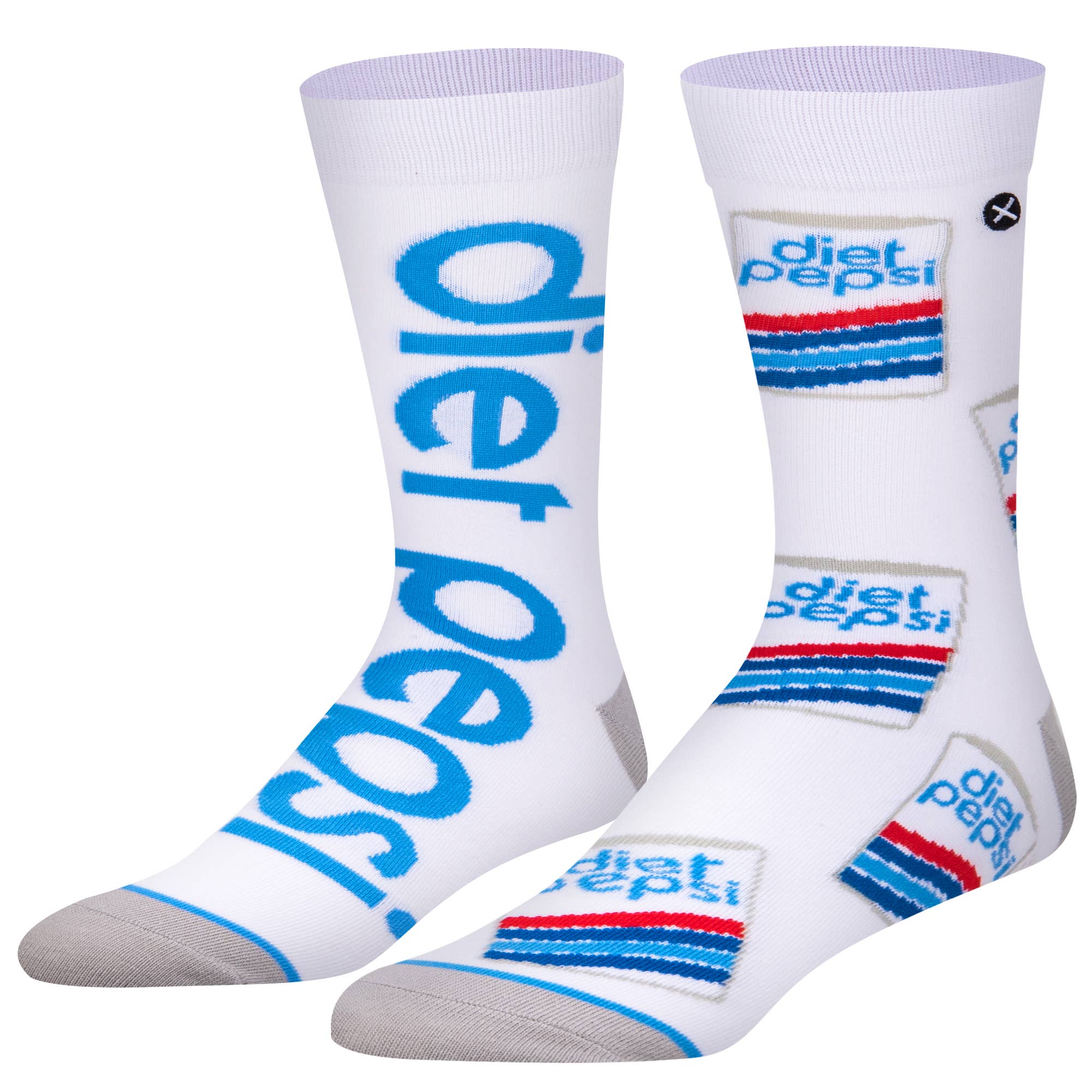 Odd Sox - Wholesale Socks - Men's - Diet Pepsi Split - Mens Crew Straight3
