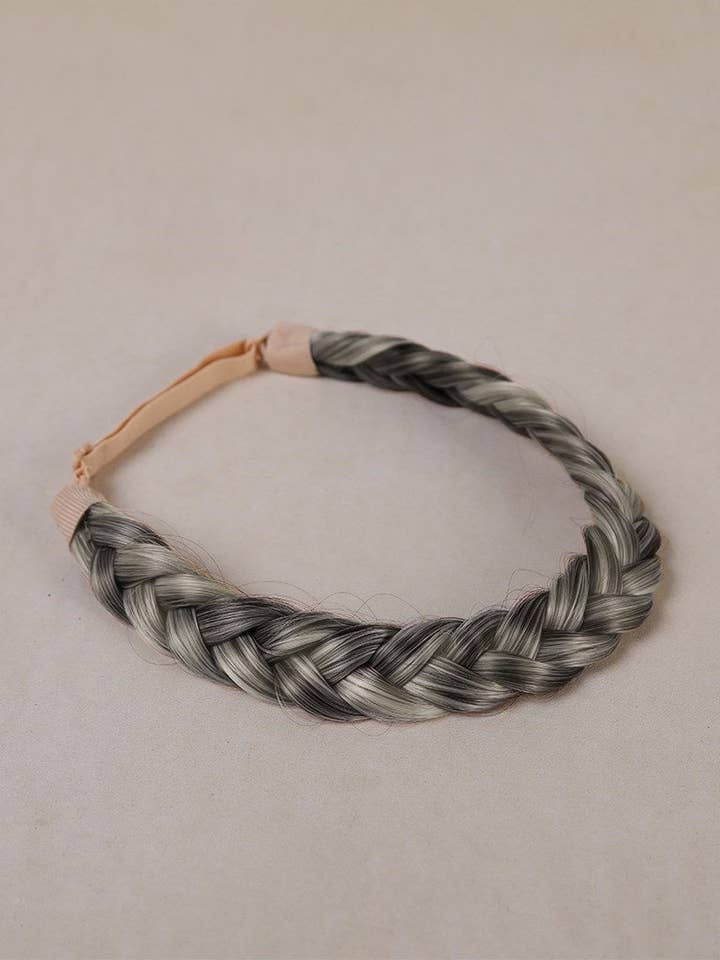 Trenza para el cabello - Gris ceniza oscuro para venta al por mayor de PINNED by K