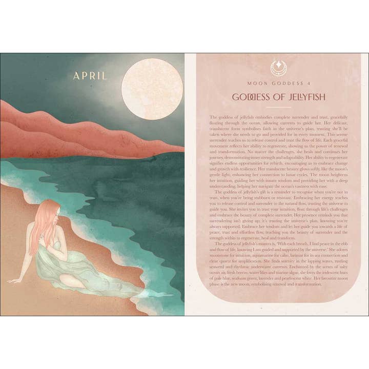 Simon & Schuster - Wholesale Calendar - 2026 Moon Goddess Planner Calendar: Northern Hemisphere by Nicci Garaicoa5