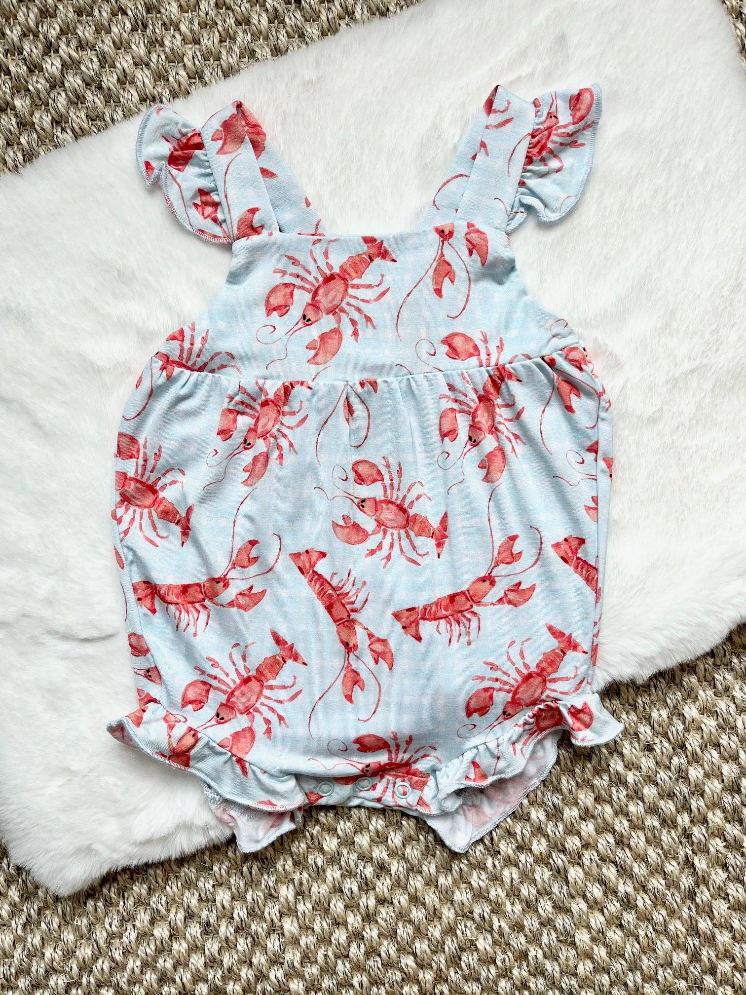Sweet Bay Clothing - Wholesale Bodysuit (Non-Footed) - Baby - Crawfish Flutter Bubble