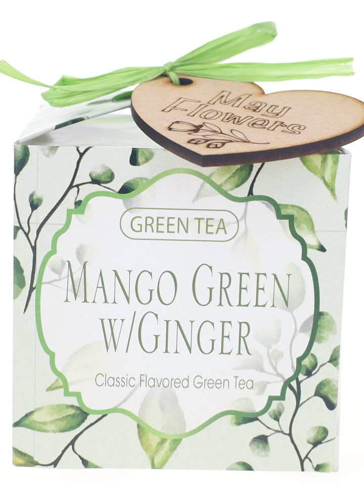 Coffret Cadeau Thé Vert, Sachets de Thé, Saveurs Classiques, Fête des Mères pour la vente par Cascade Teas & Botanicals