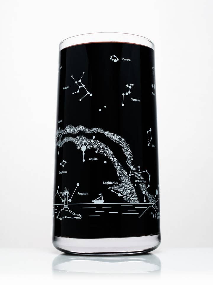 Nacht Himmel Trinkglas (4er-Set) für den Großhandel von Cognitive Surplus