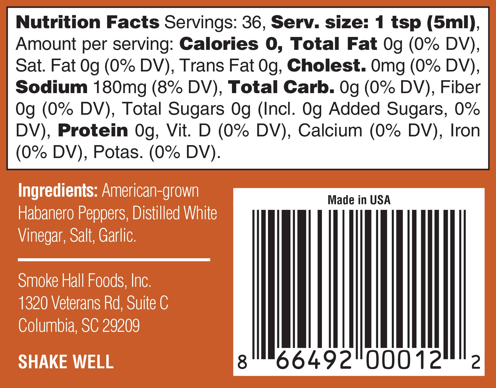 The General's Hot Sauce - Wholesale Hot Sauce - Shock and Awe - The General's Hot Sauce2