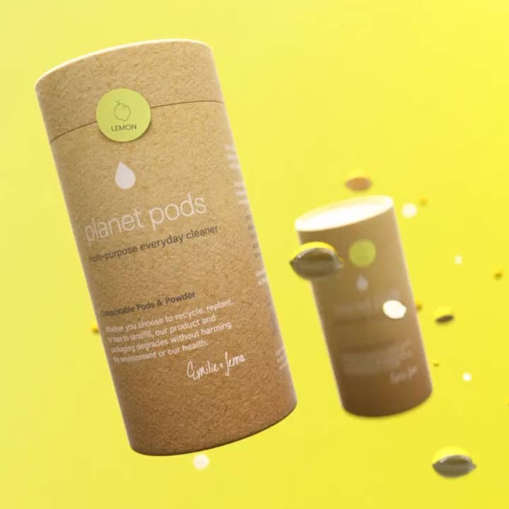 Planet Pods - Wholesale Multi-Surface Cleaner - Multi-Purpose Powder & Pods: 3 Mo. Supply (6 Pods & 11 oz)3