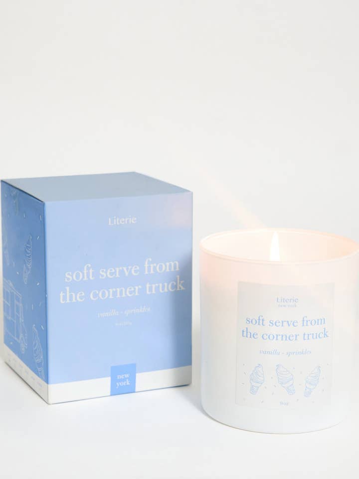 Crème glacée molle du camion du coin pour la vente par Literie