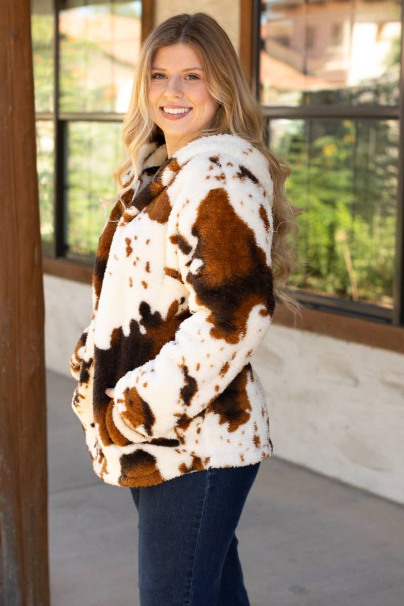 Schwarz SHERPA COW KAPUZENJACKE  für den Großhandel auf Faire1