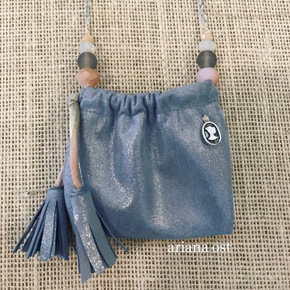 Ariana Ost - Wholesale Pendant/Charm Necklace - Purse Necklace – Fun Whimsical Pouch Necklace for Kids7