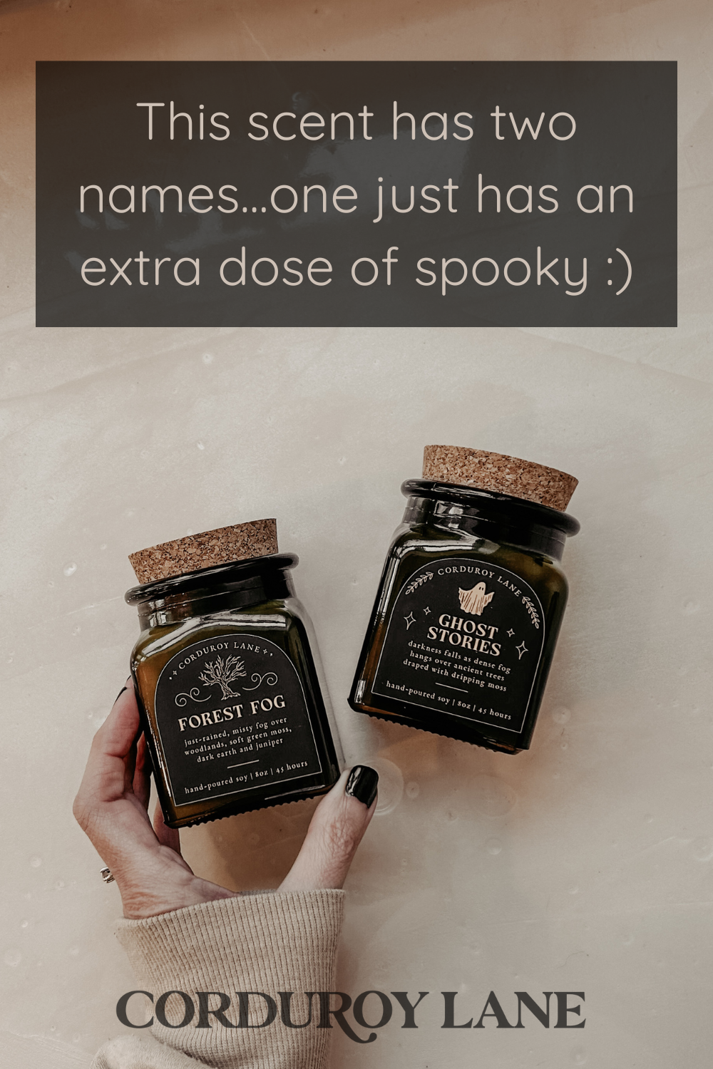 Corduroy Lane - Wholesale Jar/Filled Candle - Ghost Stories Apothecary Candle3