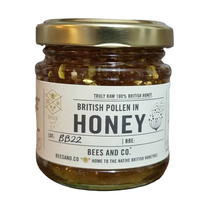 British Pollen in British Honey for wholesale by Bees & Co
