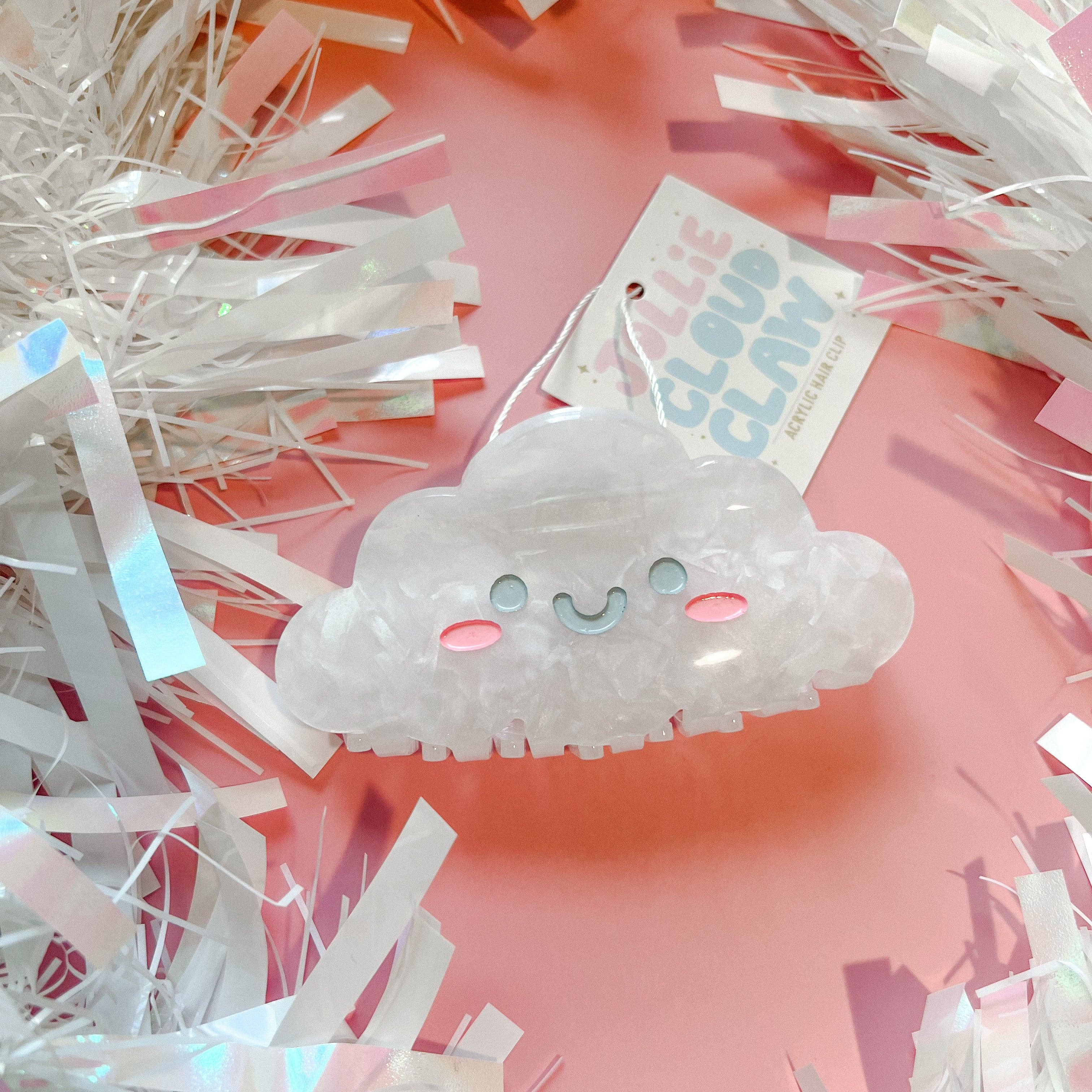 Jollie Ollie Designs - Vendita all'ingrosso Fermaglio per capelli - Bambini - Pinza per capelli Baby Cloud a forma di nuvola