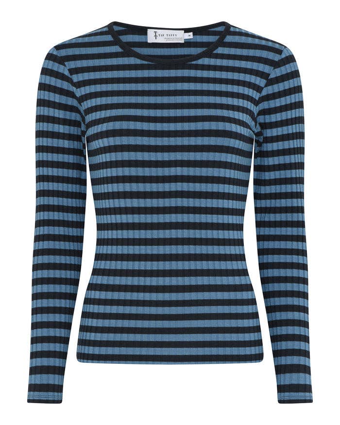 TIF TIFFY - Wholesale T-Shirt - Women's - JanettTT Stripe T-Shirt6