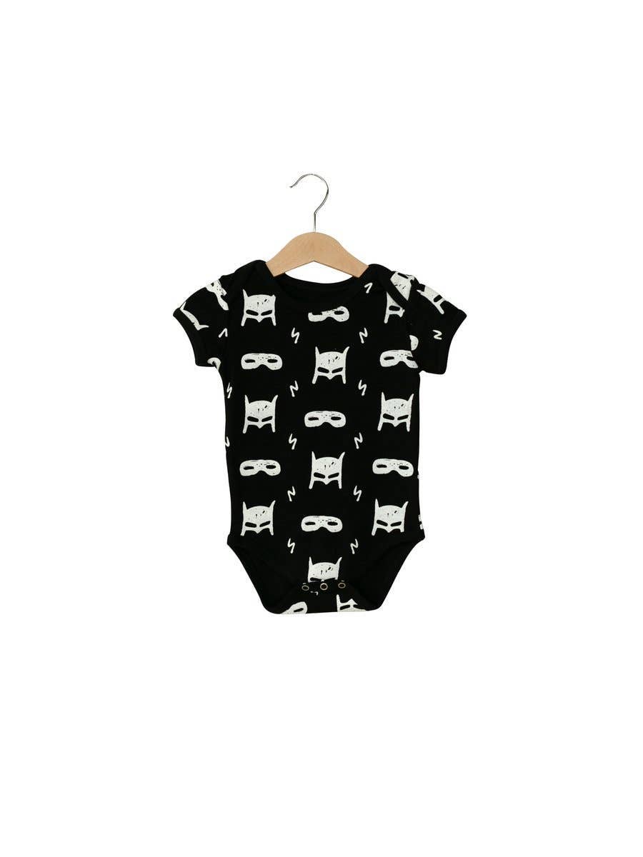 Modern Burlap - Wholesale Bodysuit (Non-Footed) - Baby - Organic Short Sleeve Bodysuit | Solids & Prints23