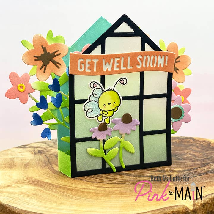 Pink and Main - Wholesale Rubber/Decorative Stamp - My Little Love Bug1