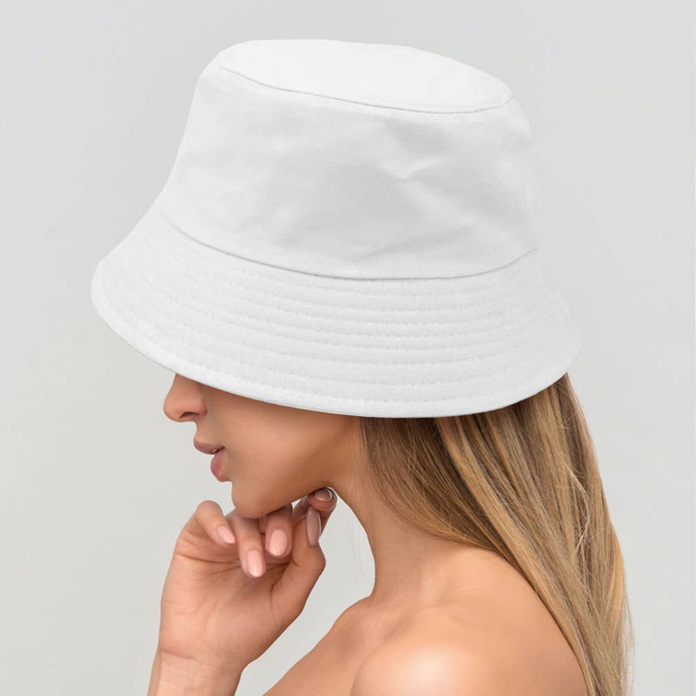 Sensibling Corp. - Wholesale Bucket Hat - Women's - Solid Bucket Hat4