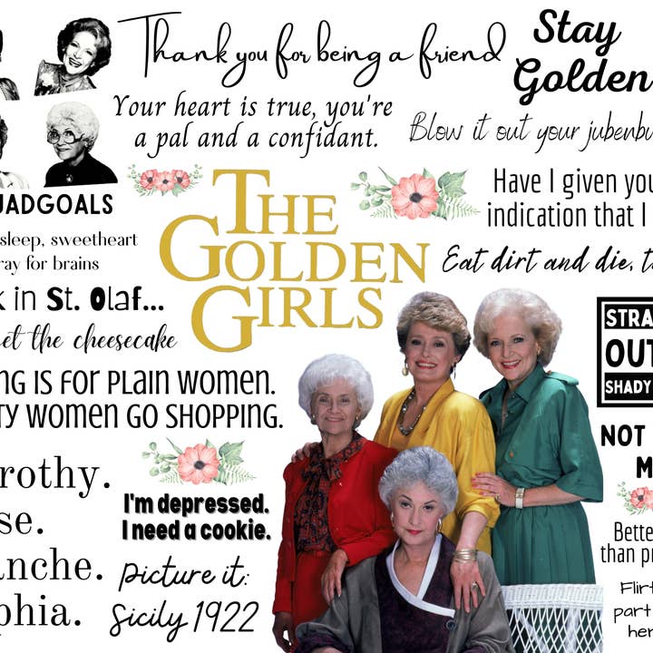 Golden Girls Tumbler for wholesale by Redeemed Roses Crafts