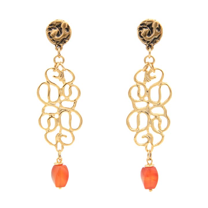 JAIPUR - orecchini arabeschi per la vendita all'ingrosso da parte di Laura Mariotti - luxury collection